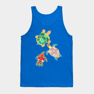 Turtle Family Tank Top